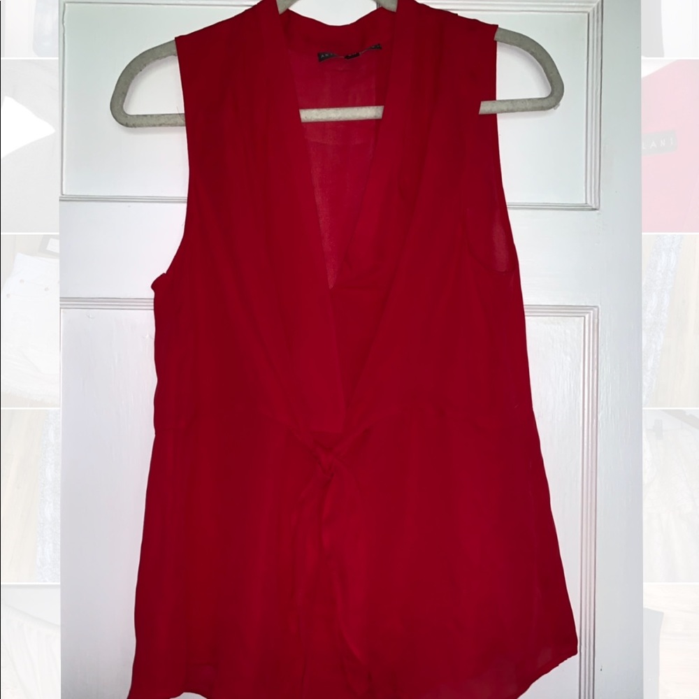 Antonio Melani Red Blouse